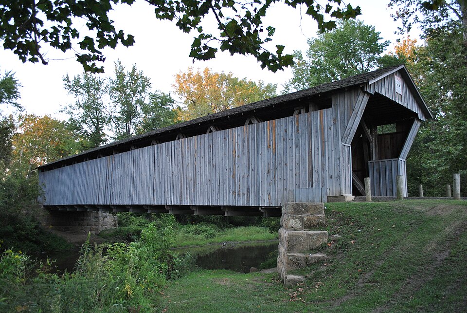 Photograph of Bergstresser/Dietz Covered Bridge