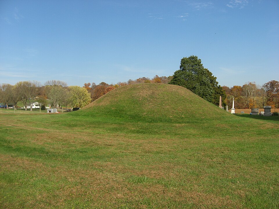 Photograph of Mound Cemetery Mound