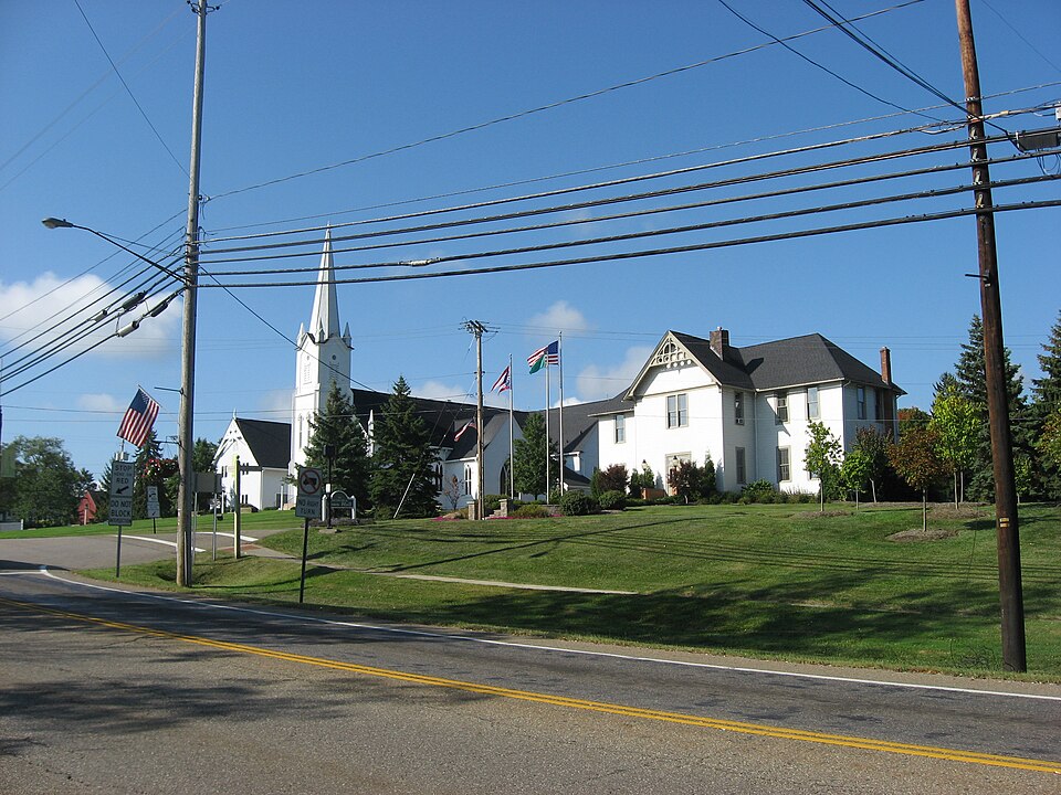 Photograph of Aurora Center Historic District