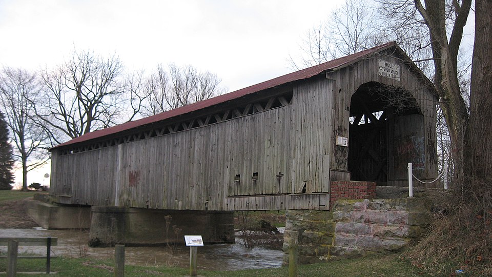 Photograph of Mull Covered Bridge