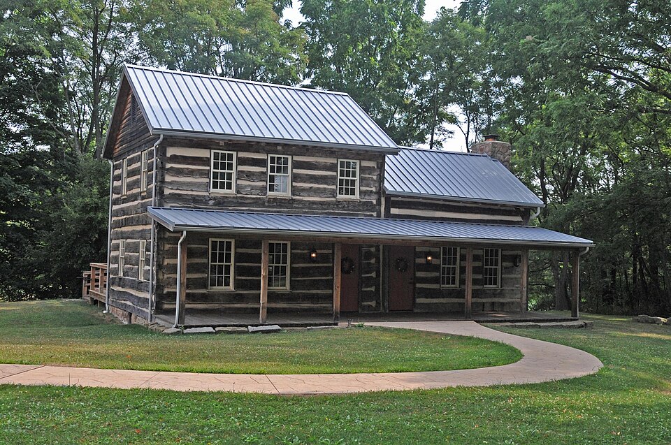 Photograph of Barnet-Hoover Log House