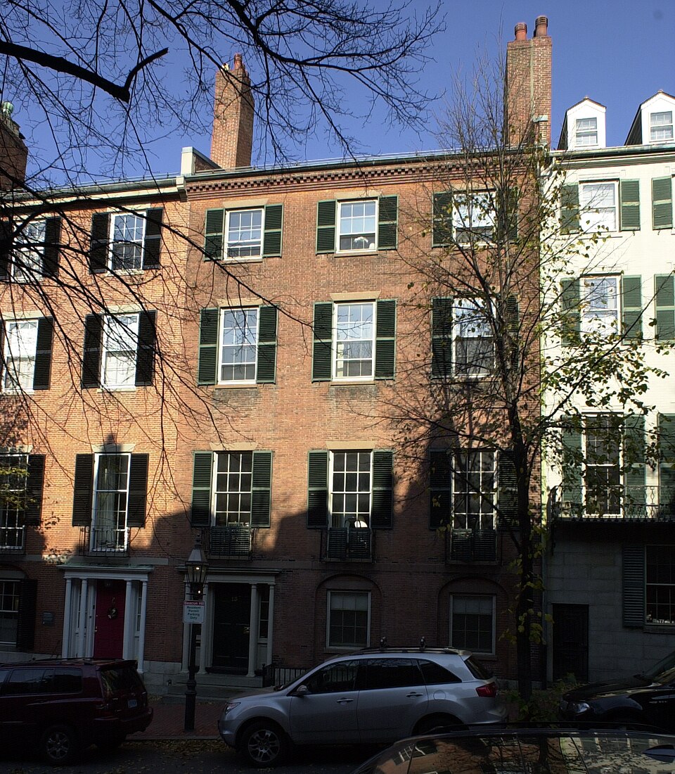 Photograph of Samuel Gridley and Julia Ward Howe House