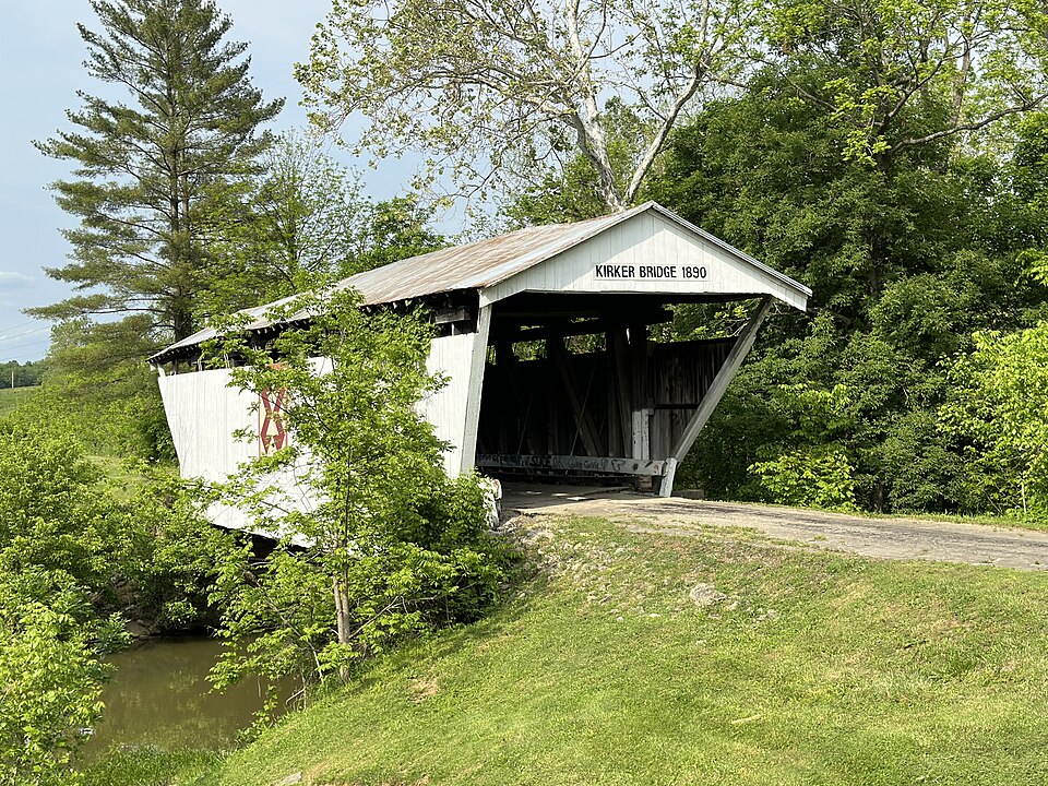 Photograph of Kirker Covered Bridge