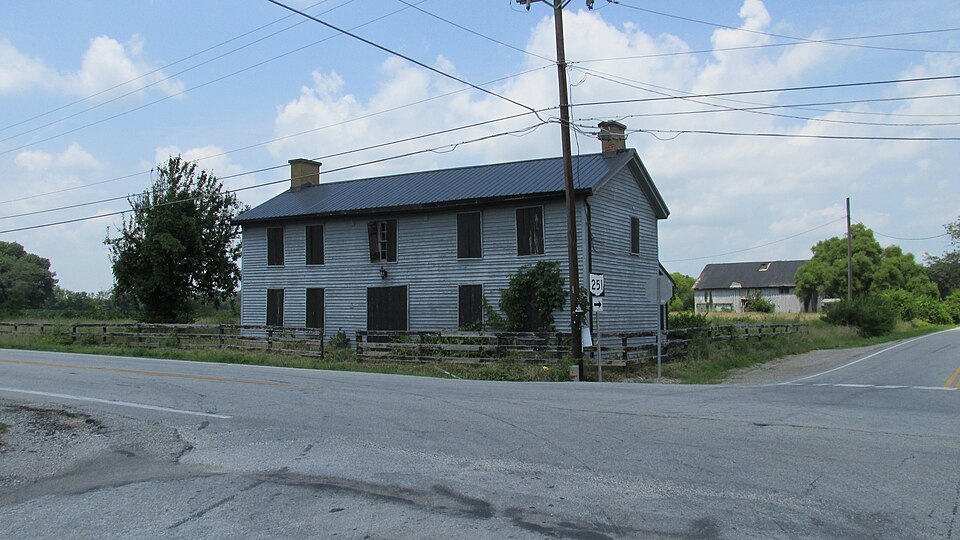 Photograph of Thumann Log House