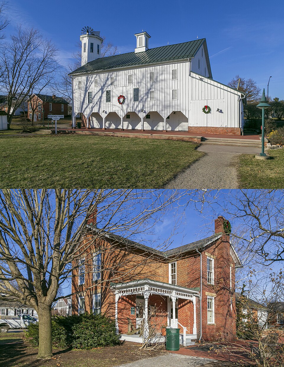 Photograph of John W. Everal Farm Buildings
