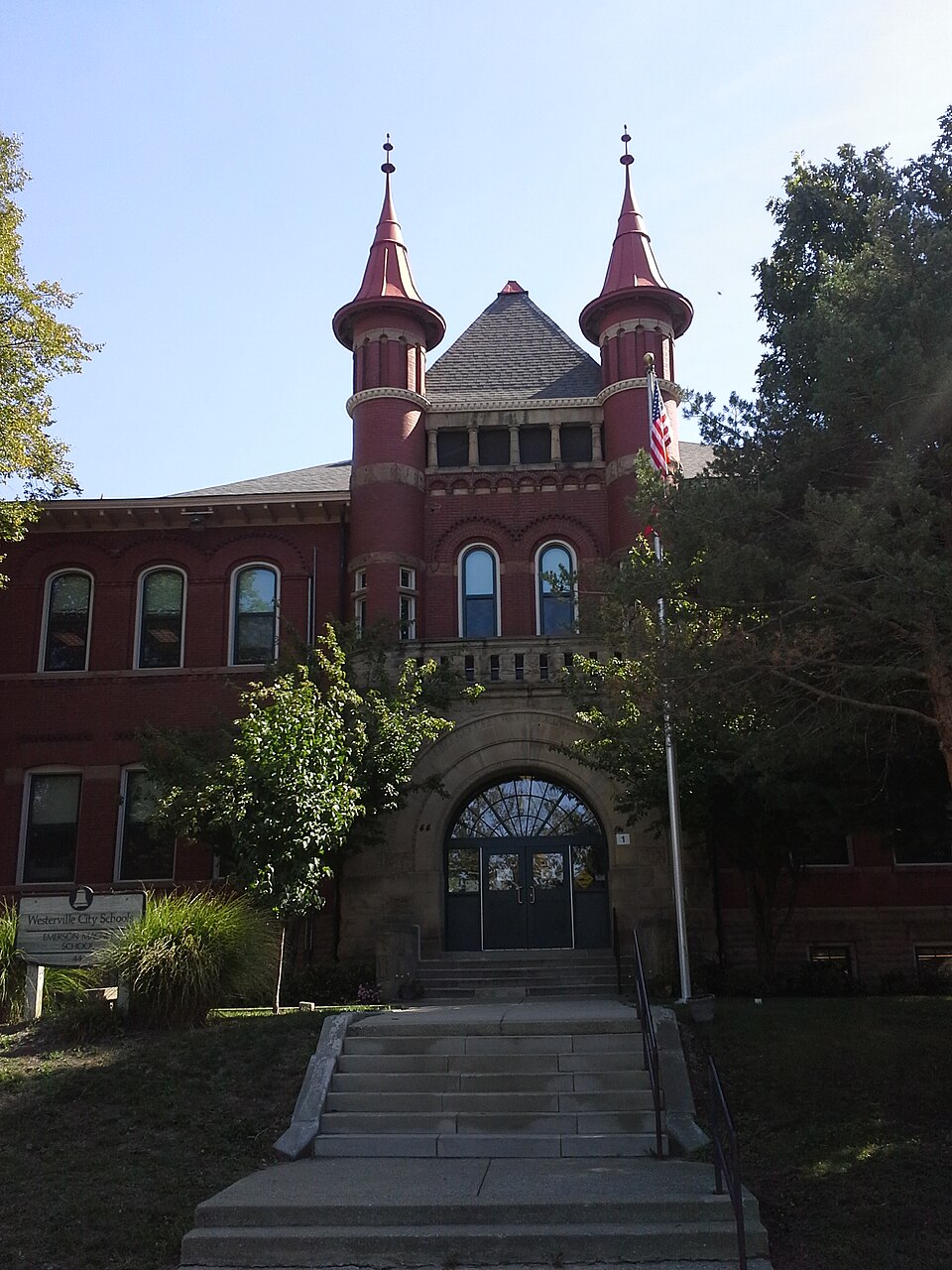 Photograph of Westerville High School-Vine Street School