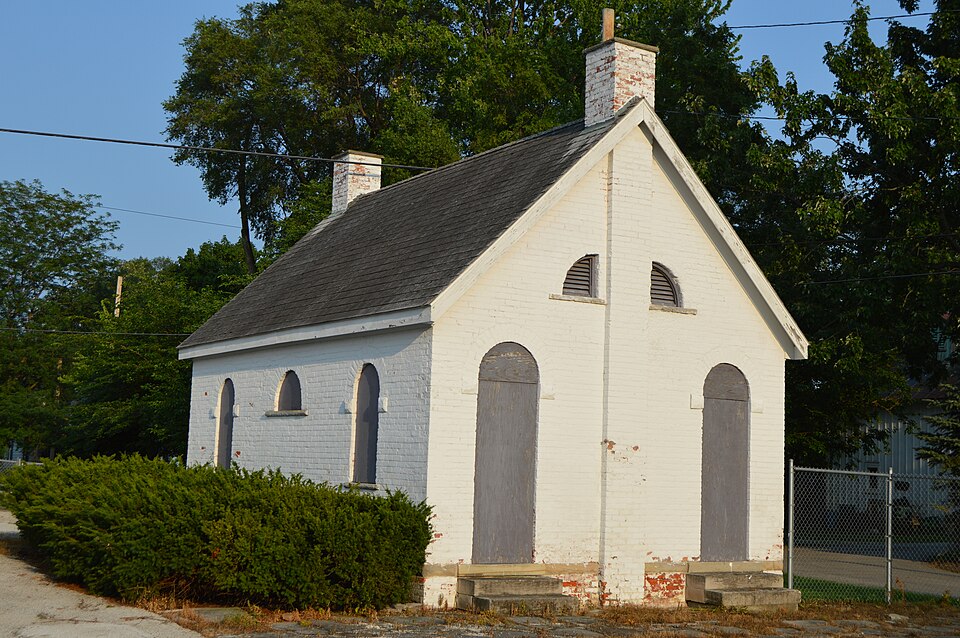 Photograph of Old School Privy
