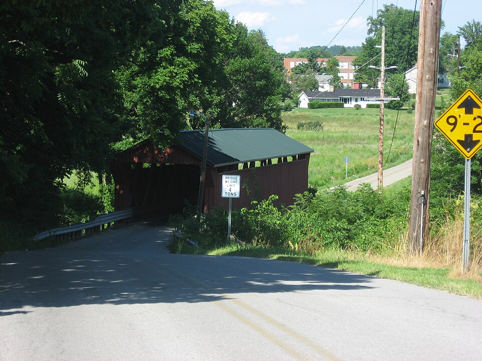 Photograph of South Salem Covered Bridge