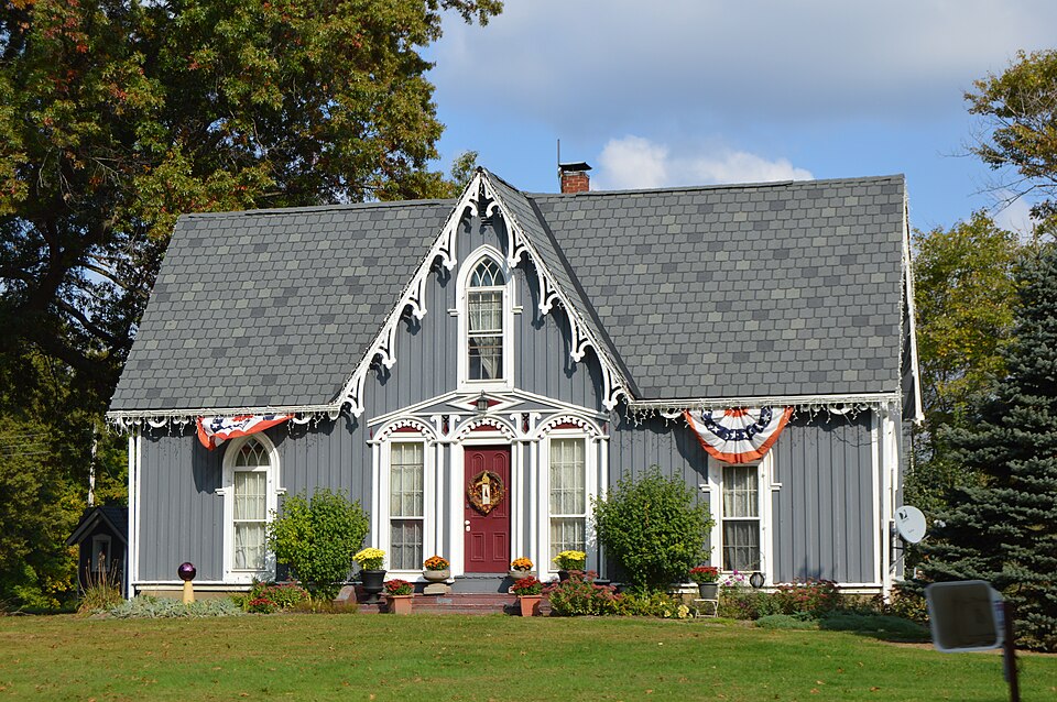 Photograph of John Wesley Mason Gothic Cottage