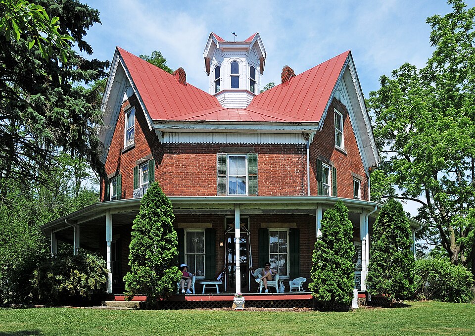 Photograph of Ezekiel B. Zimmerman Octagon House