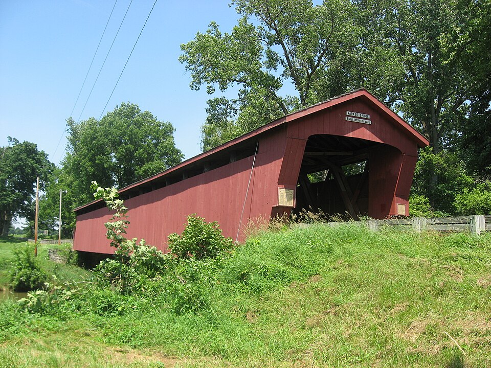 Photograph of Parker Covered Bridge