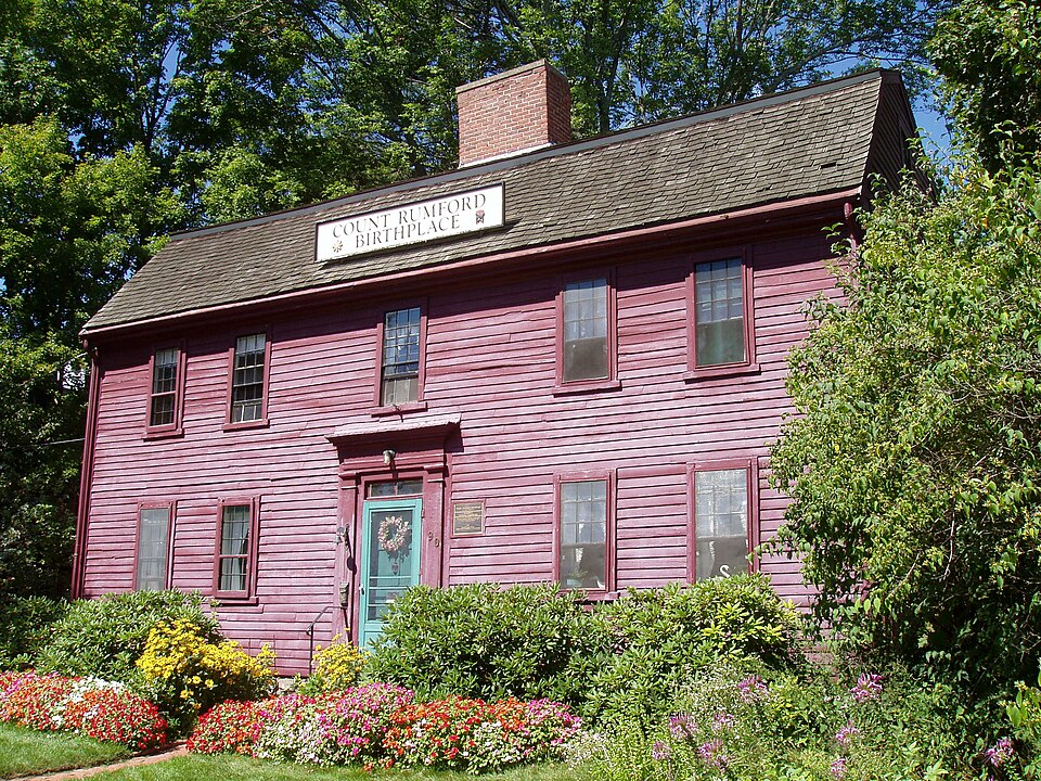 Photograph of Benjamin Thompson House-Count Rumford Birthplace