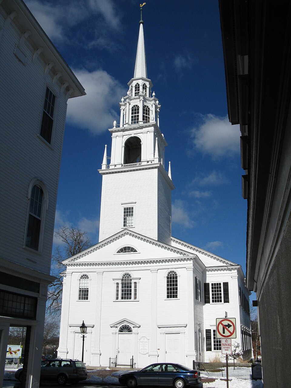 Photograph of First Religious Society Church and Parish Hall