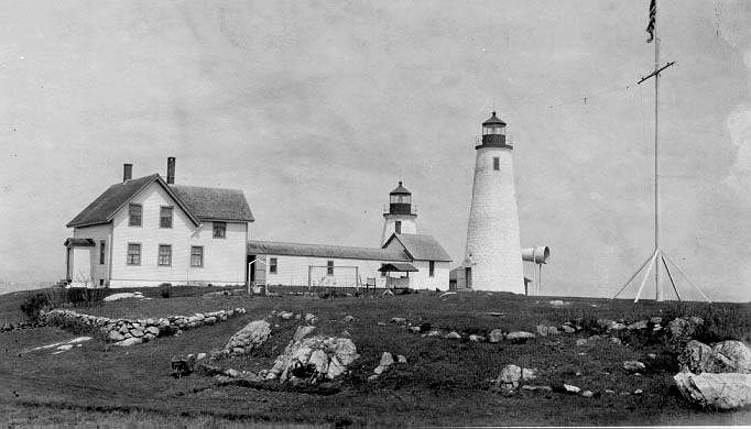 Photograph of Bakers Island Light