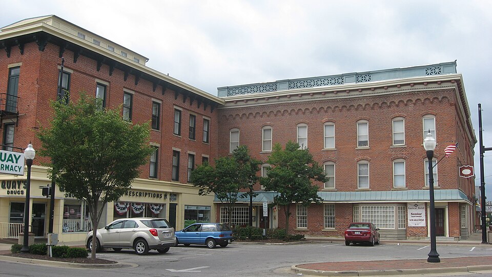 Photograph of Central Hotel, Hackedorn and Zimmerman Building