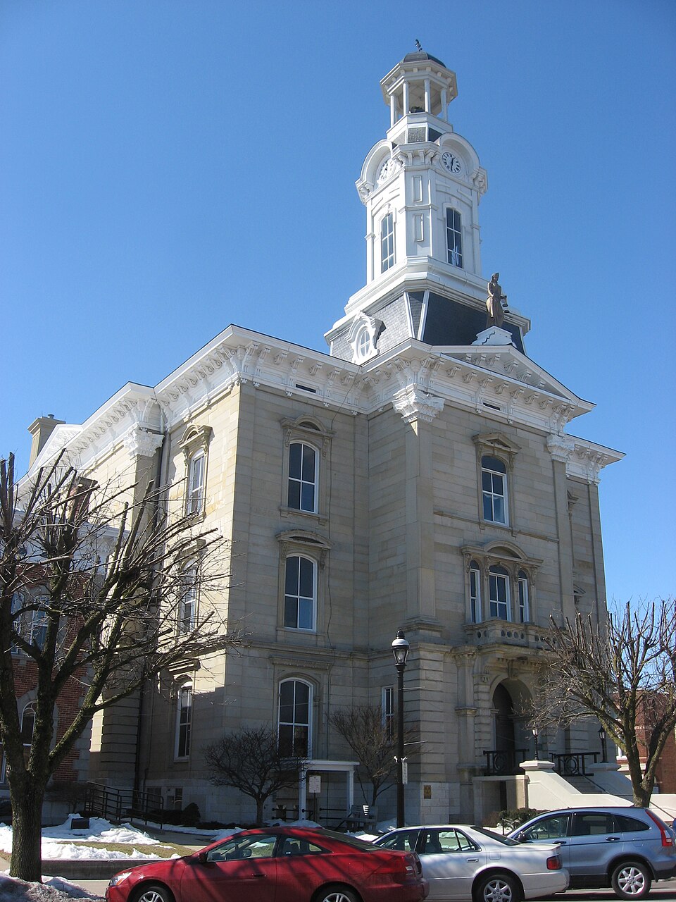 Photograph of Darke County Courthouse, Sheriff's House and Jail