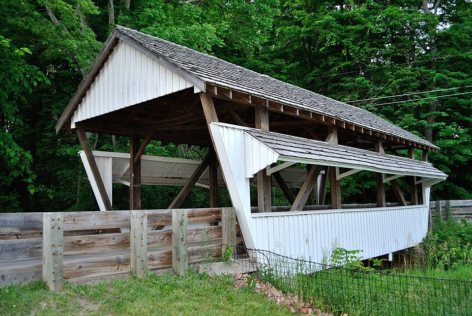 Photograph of Rock Mill Covered Bridge