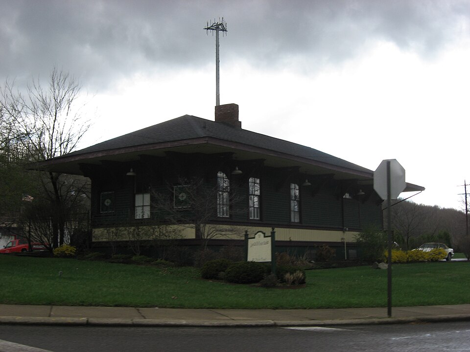 Photograph of Lowellville Railroad Station