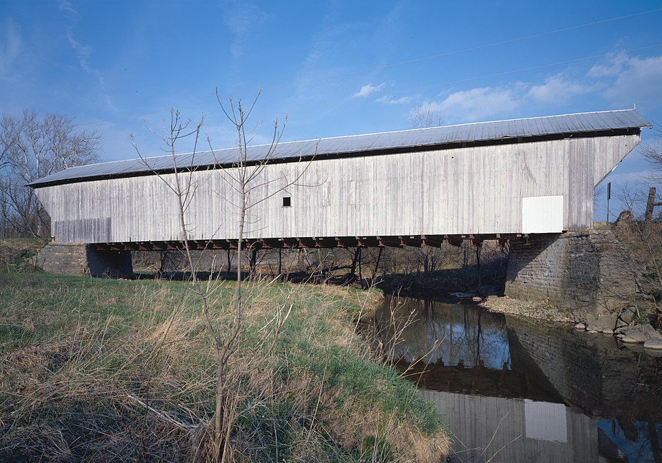Photograph of Harshman Covered Bridge