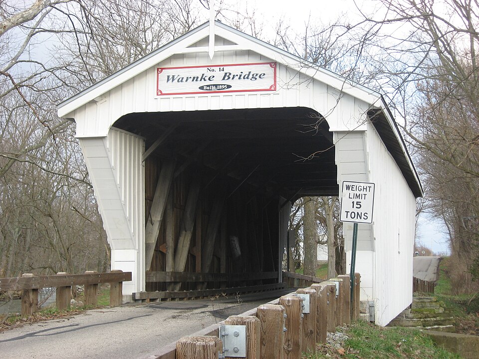 Photograph of Warnke Covered Bridge