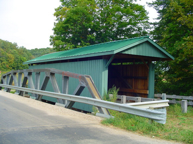Photograph of Mt. Olive Road Covered Bridge