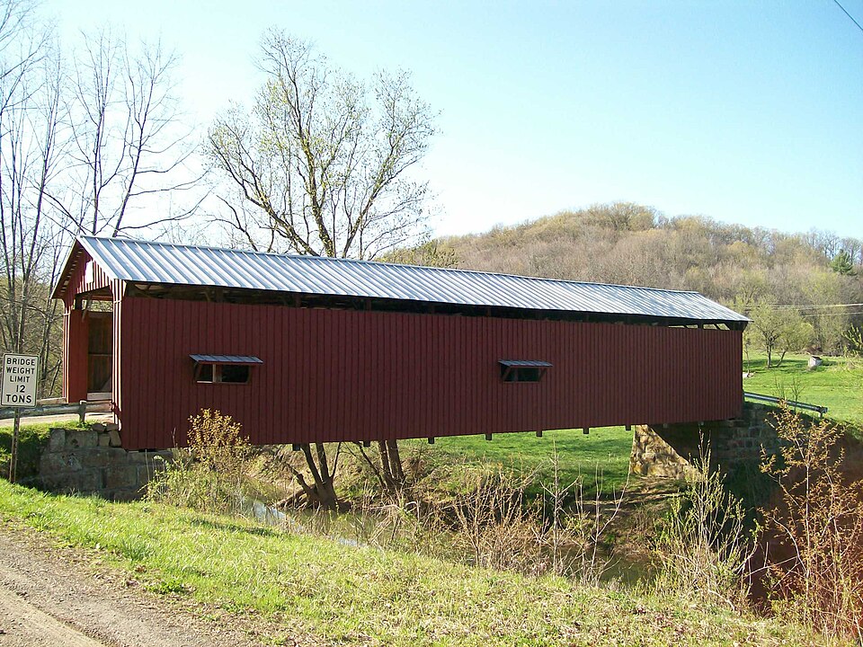 Photograph of Shinn Covered Bridge