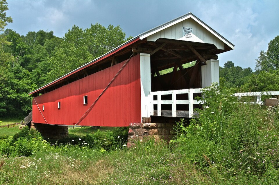 Photograph of Rinard Covered Bridge