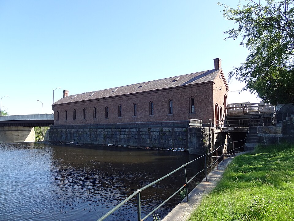 Photograph of Lowell Power Canal System
