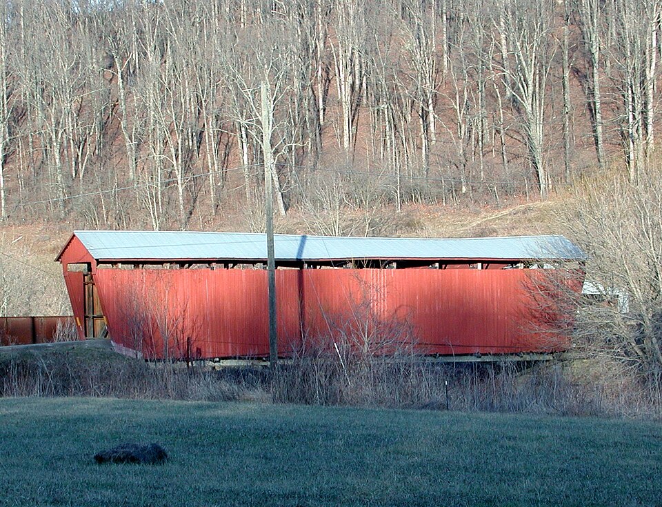 Photograph of Palos Covered Bridge