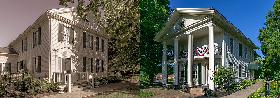 Photograph of Sherwood-Davidson and Buckingham Houses