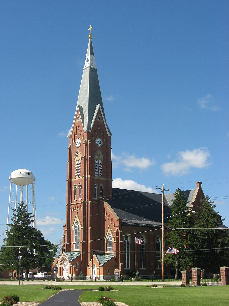 Photograph of St. John the Baptist Catholic Church
