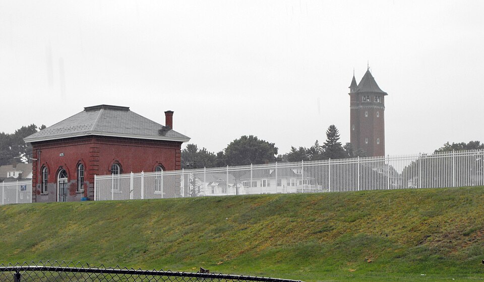 Photograph of High Service Water Tower and Reservoir