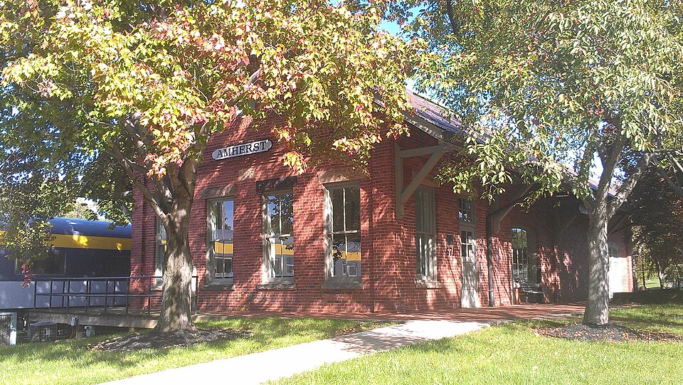 Photograph of Old Amherst Freight Depot
