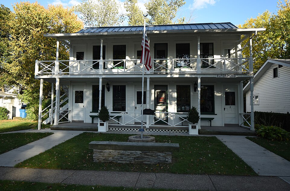Photograph of 103rd Ohio Volunteer Infantry Association Barracks