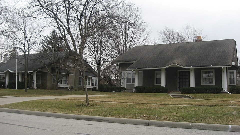 Photograph of Eckenrode and Breisach Houses