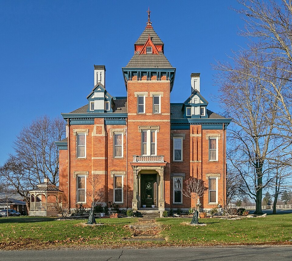 Photograph of David Rohr Mansion and Carriage House