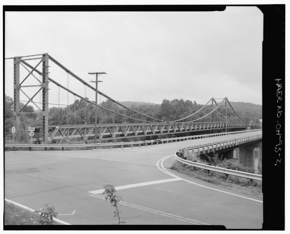 Photograph of Dresden Suspension Bridge