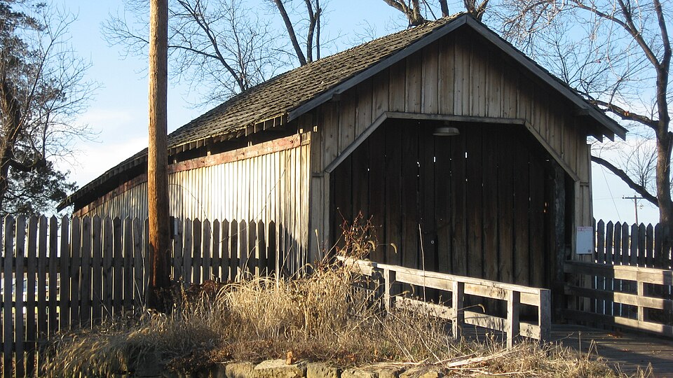 Photograph of Bowman Mill Covered Bridge