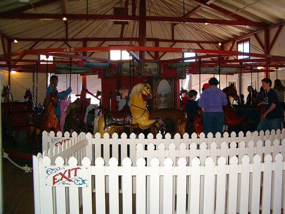 Photograph of Flying Horses Carousel