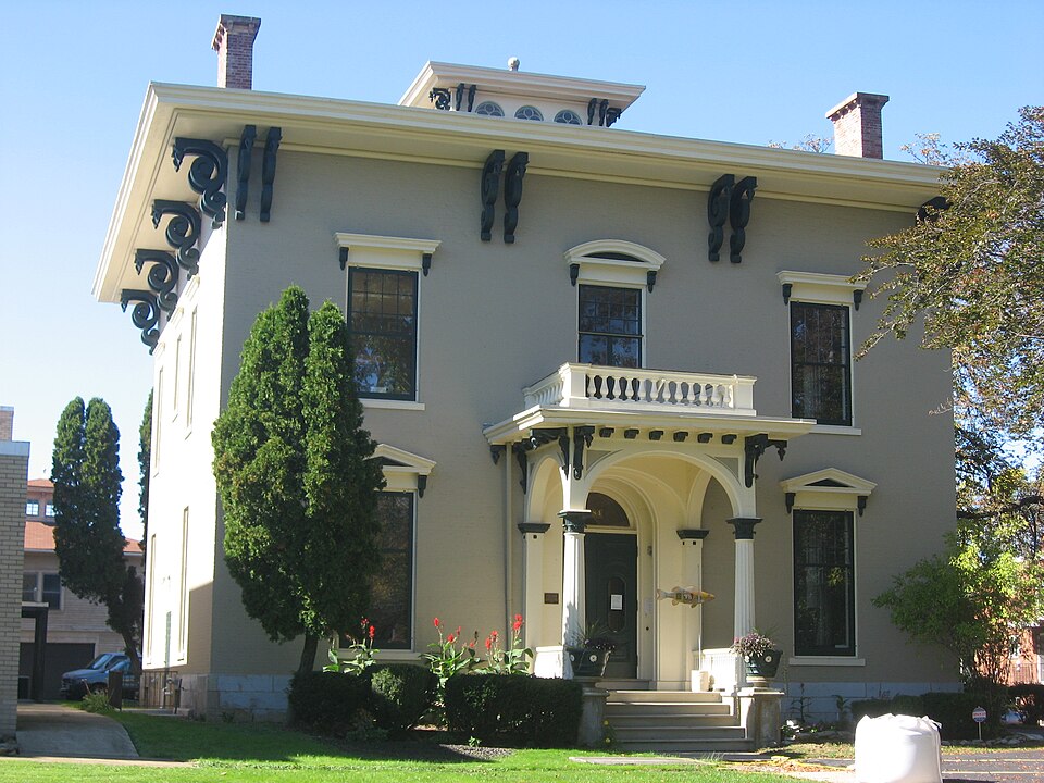 Photograph of Horace C. Starr House and Carriage Barns