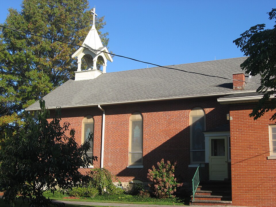 Photograph of Old St. Patrick's Church (Wellington, Ohio)