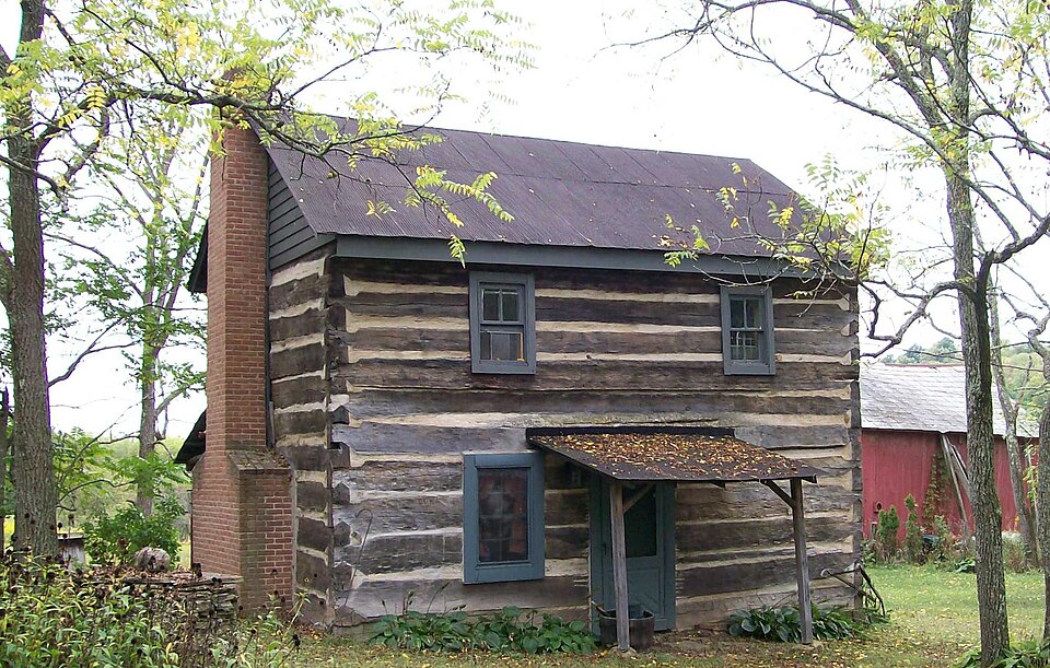 Photograph of Abner Williams Log House