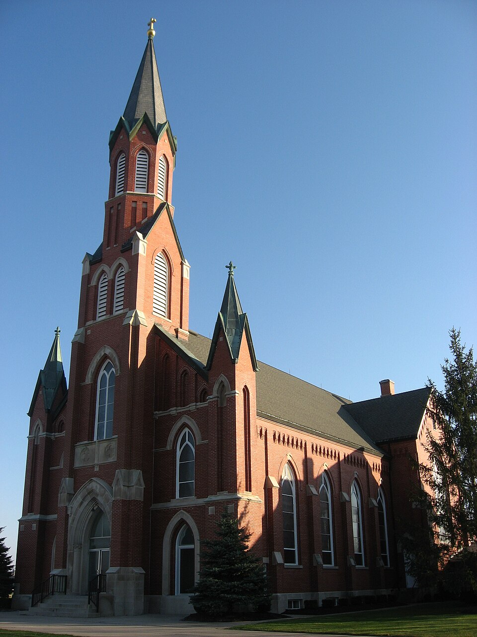 Photograph of St. Rose's Catholic Church