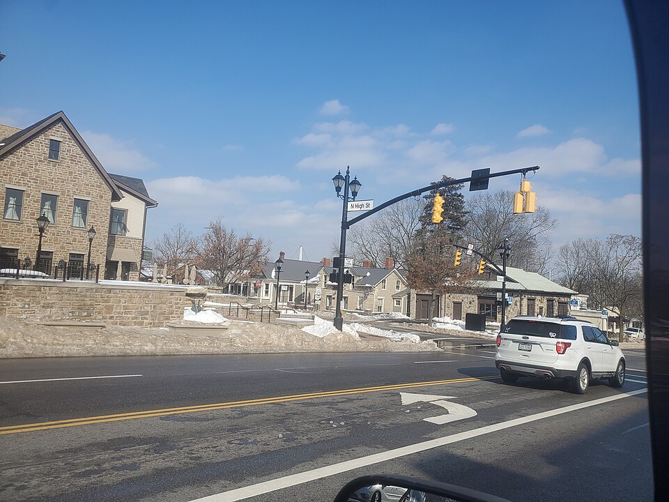 Photograph of Dublin High Street Historic District