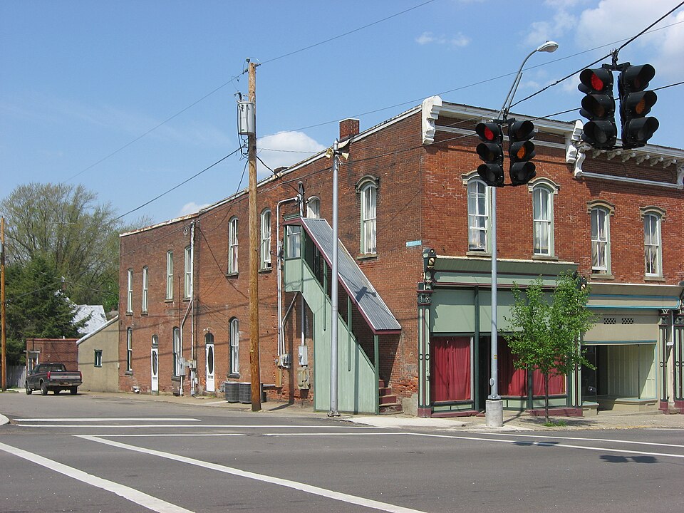 Photograph of Brick Commercial Block