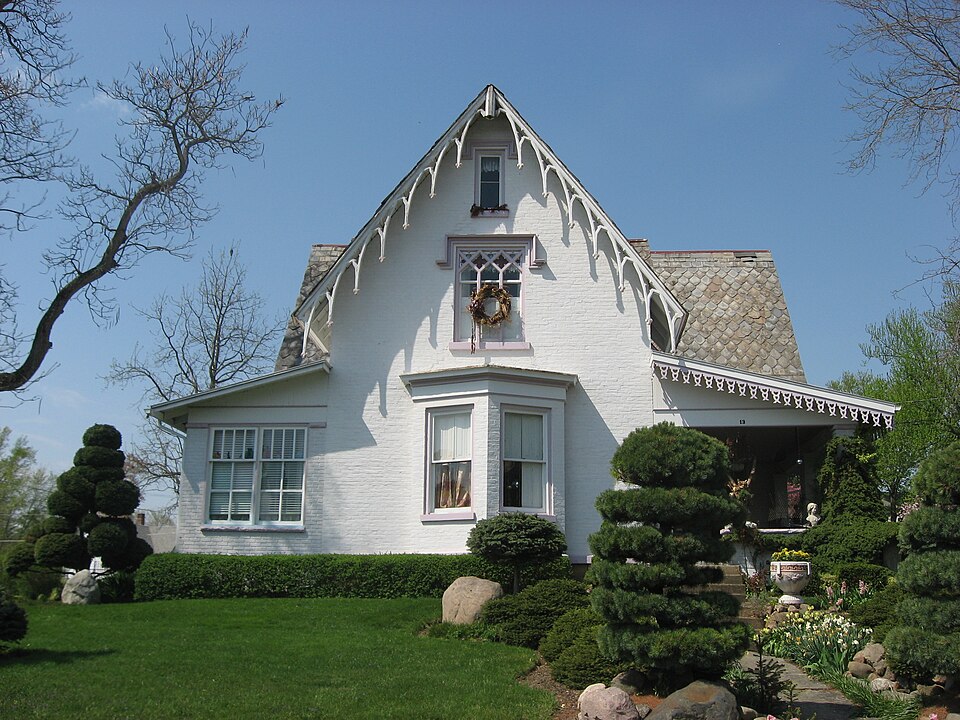 Photograph of Gothic Revival House
