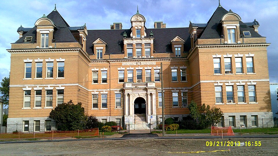 Photograph of Old Central High School