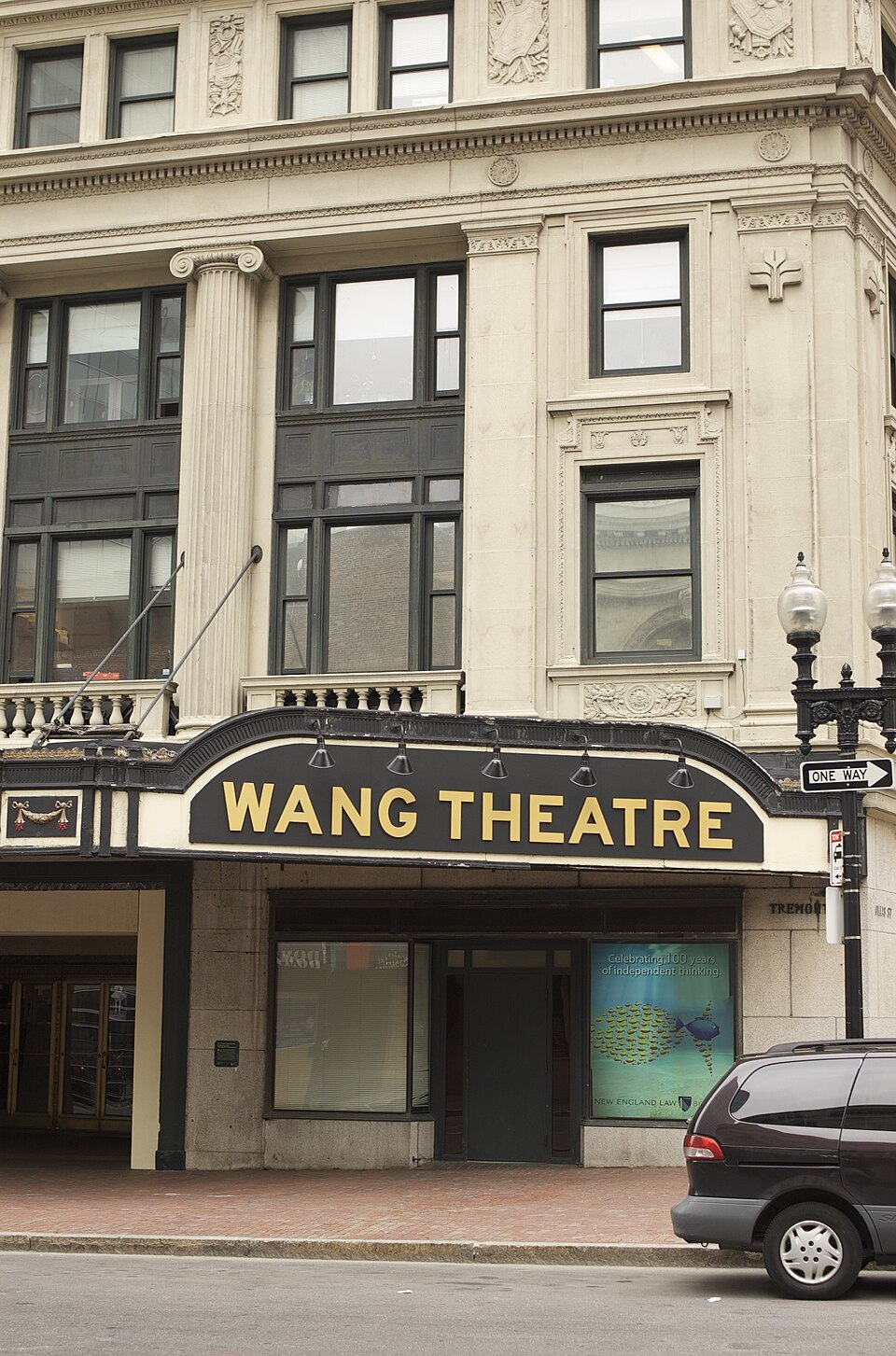 Photograph of Wang Theatre