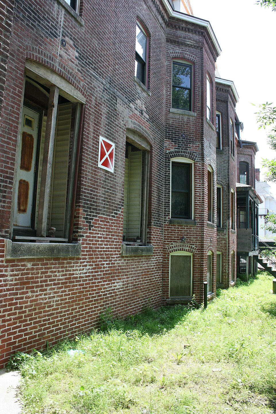 Photograph of Castle Street Row