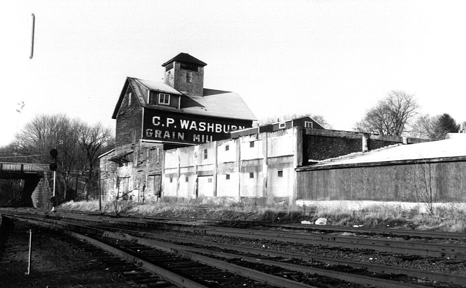 Photograph of C.P. Washburn Grain Mill